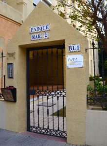 Entrada al Instituto Vascular Malagueño