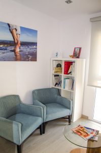 Sala de espera del Instituto Vascular Malagueño